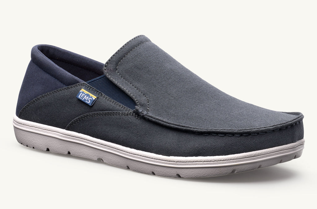 Drifter Lems Slip On Tenisky Panske Siva Námornícka Modrá | FJG9365DO