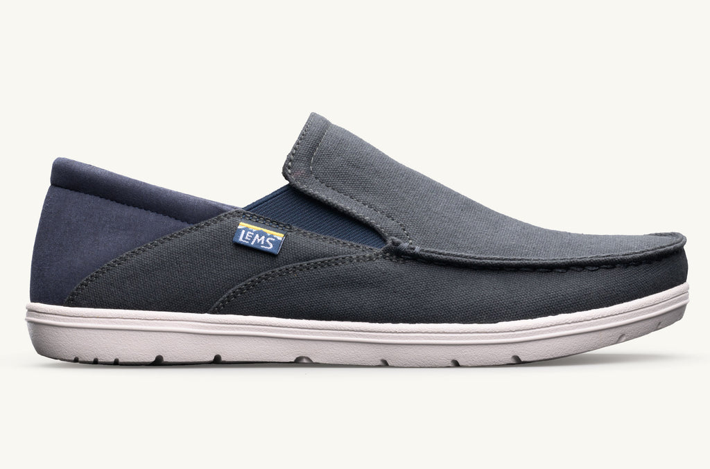 Drifter Lems Slip On Tenisky Panske Siva Námornícka Modrá | FJG9365DO