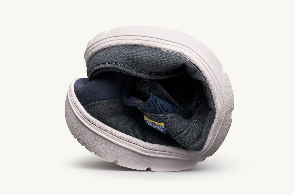 Drifter Lems Slip On Tenisky Panske Siva Námornícka Modrá | FJG9365DO