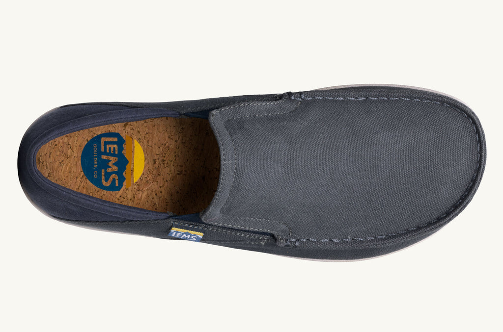 Drifter Lems Slip On Tenisky Panske Siva Námornícka Modrá | FJG9365DO