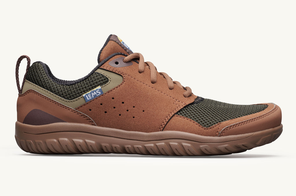 Primal Zen Lems Tenisky Panske Hnede Zelene | PDQ7263ZX